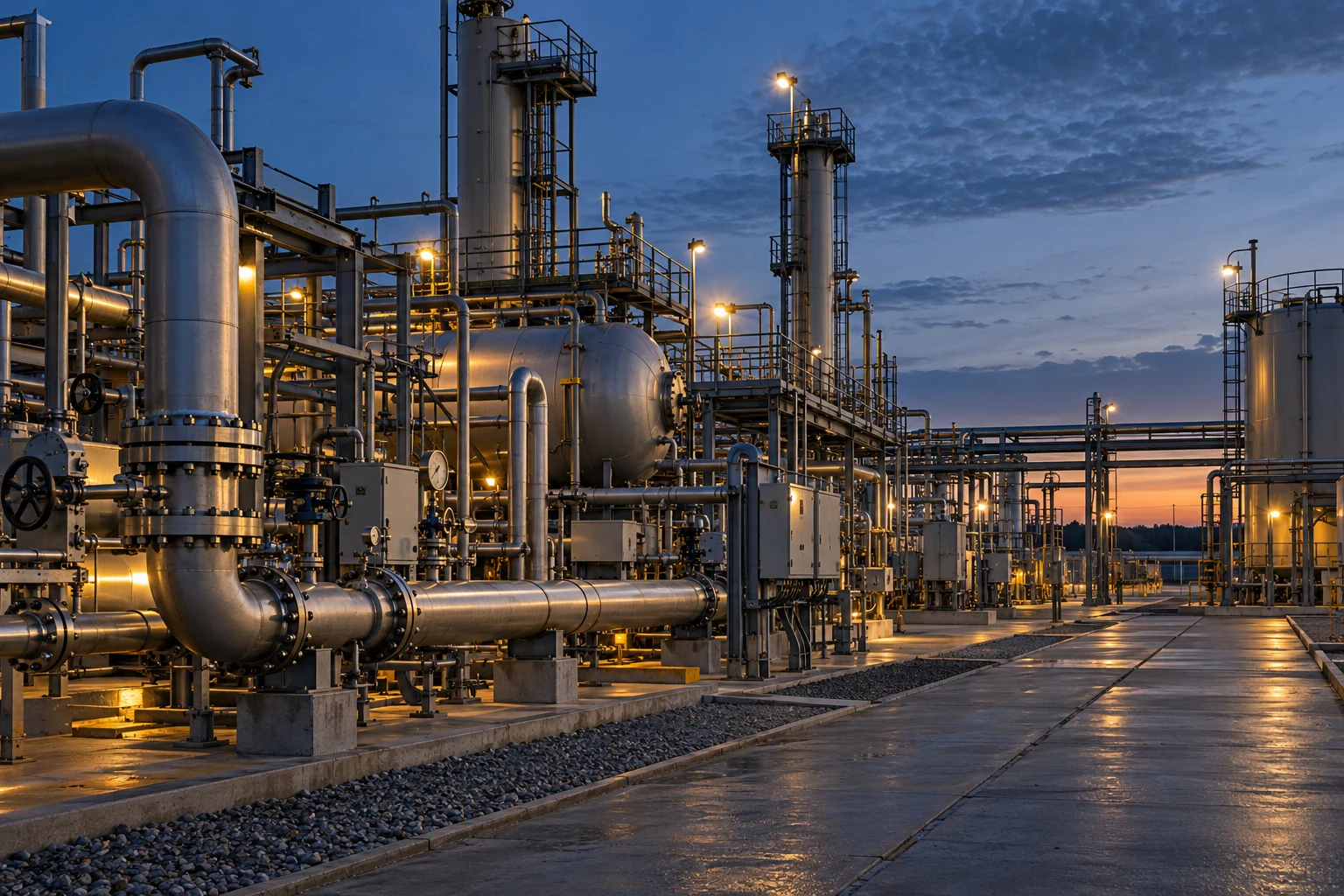 Industrial process equipment and control infrastructure